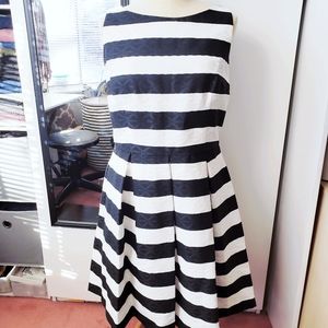 *NEW* Taylor | Striped Jacquard Dress w/ Pockets